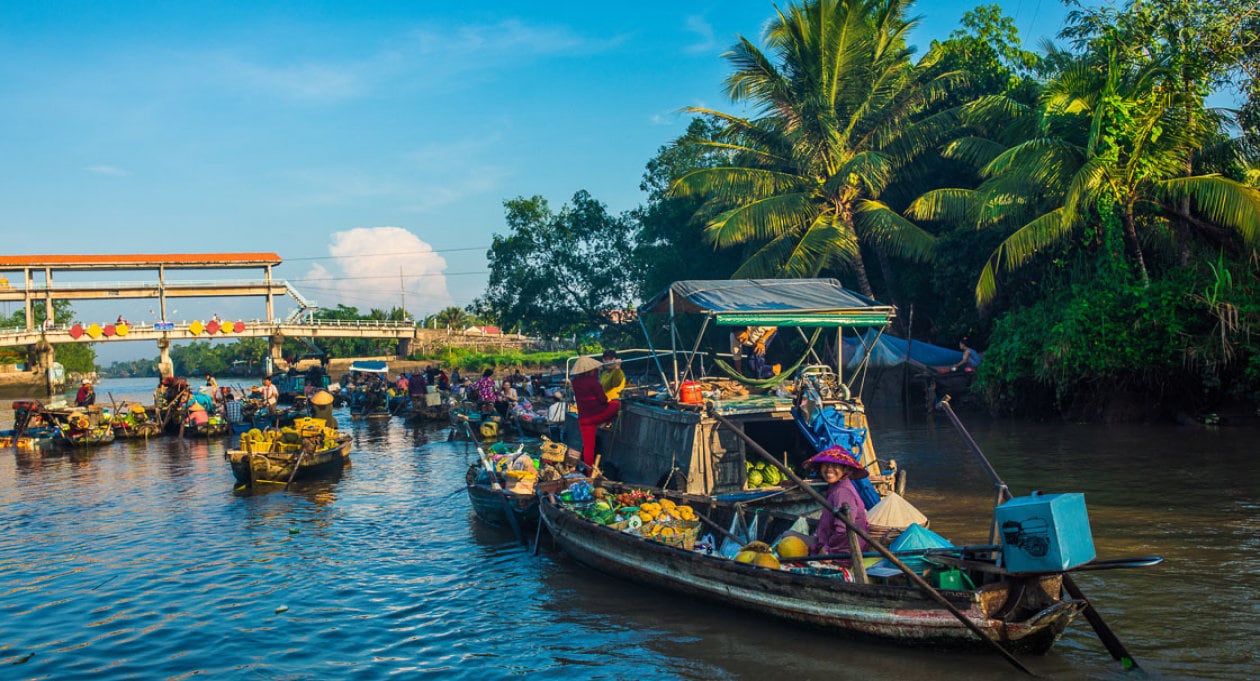 Can Tho City, the heart of Vietnam’s Mekong Delta, offers a unique glimpse into river life in southern Vietnam 